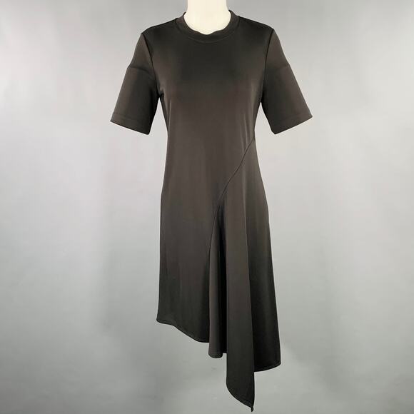 DKNY Size S Black Polyester Blend Short Sleeve Dress - Picture 1 of 6